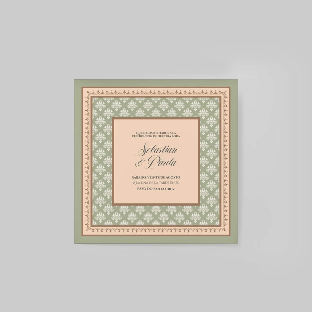 Invitaciones de boda personal y acabados premium