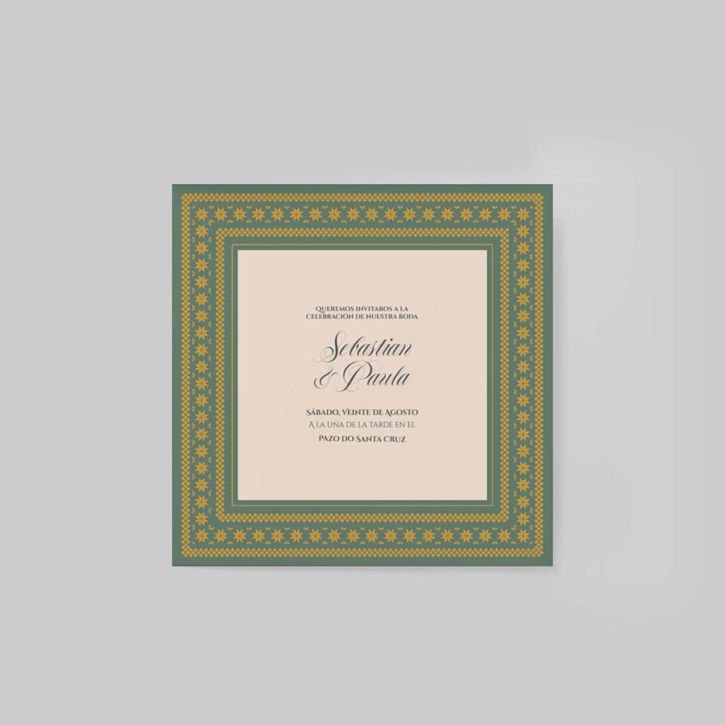 Invitaciones de boda personal y acabados premium