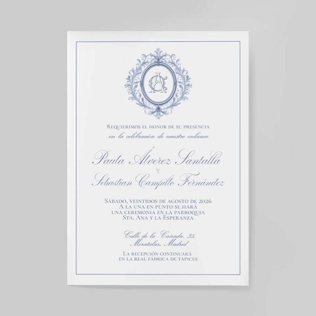 Invitaciones de boda personal y acabados premium