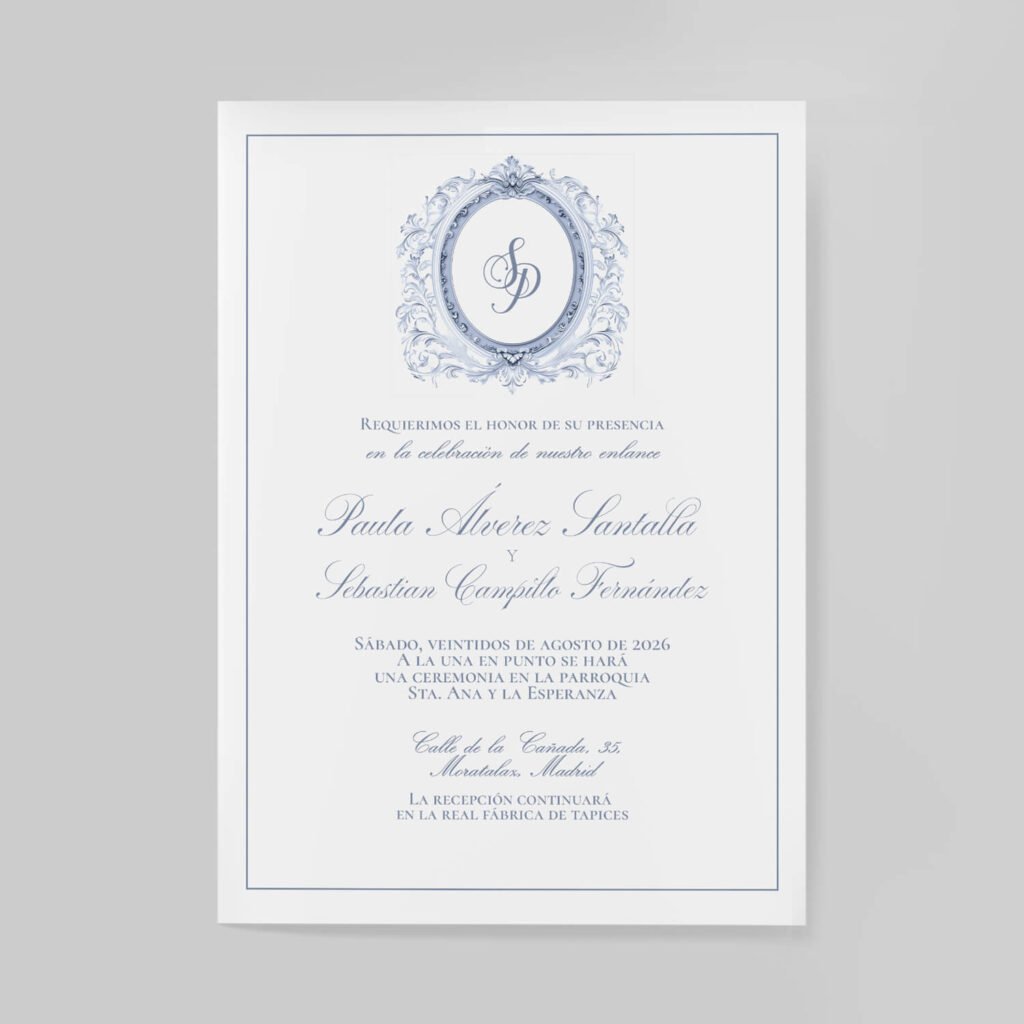 Invitaciones de boda personal y acabados premium