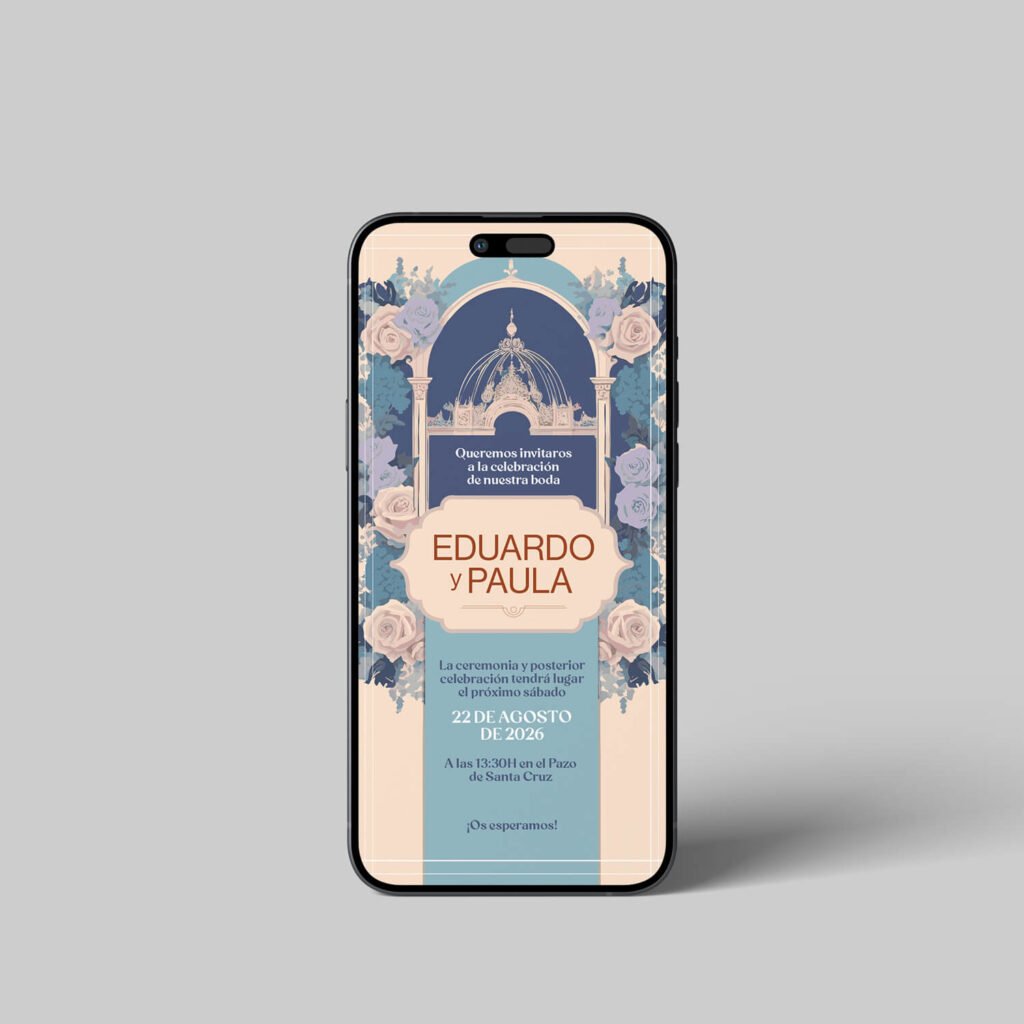 Invitaciones de boda personalizadas con diseño artesanal y acabados premium