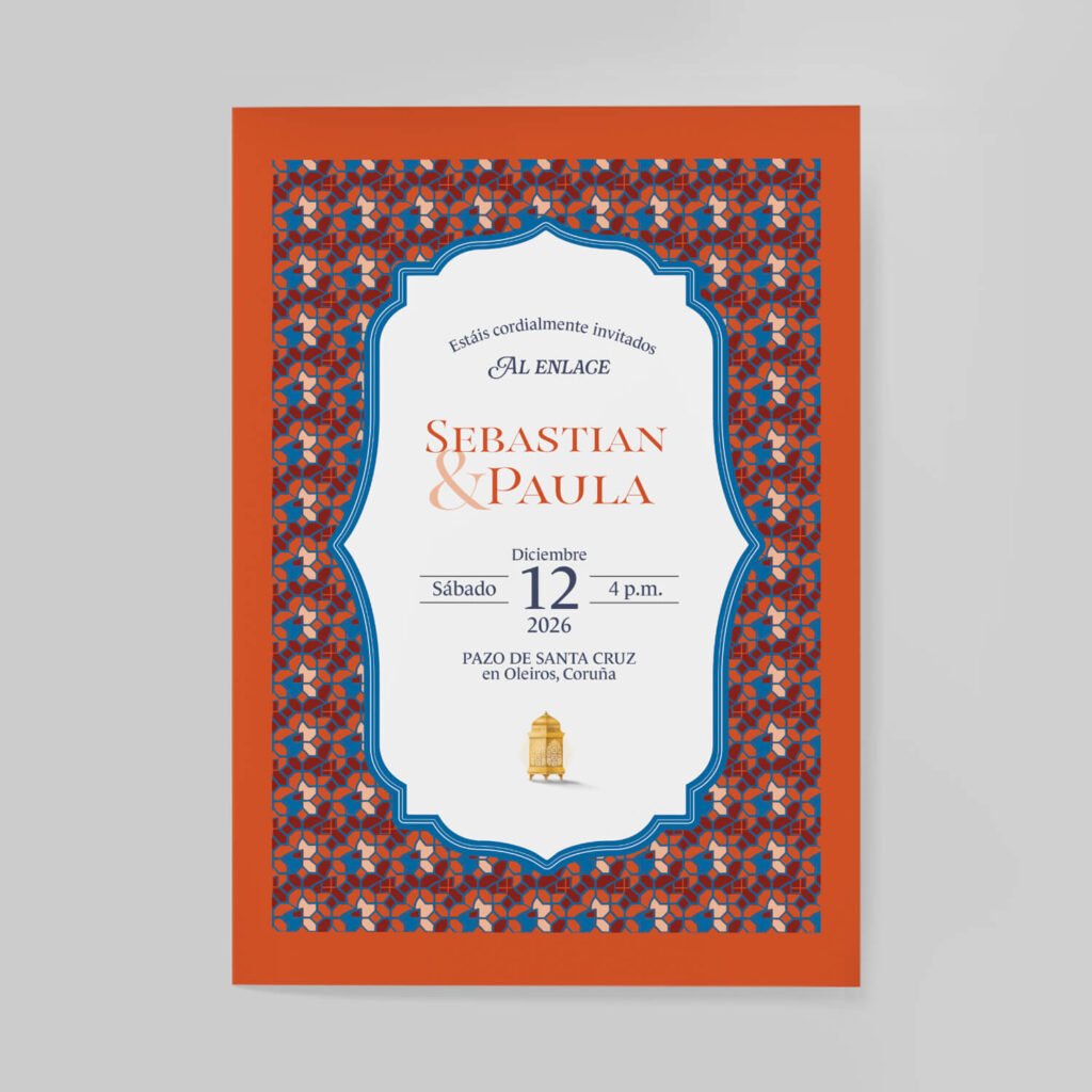 Invitaciones de boda personalizadas con diseño artesanal y acabados premium