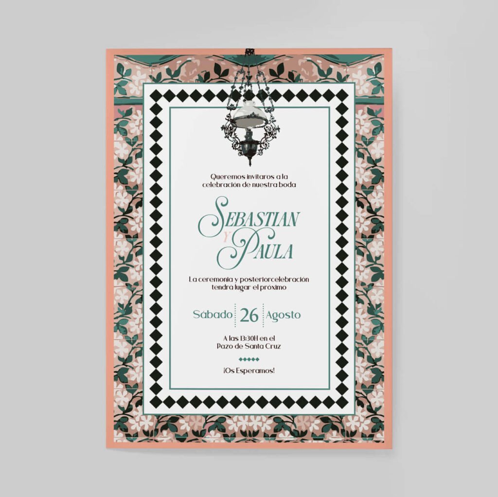 Invitaciones de boda personalizadas con diseño artesanal y acabados premium