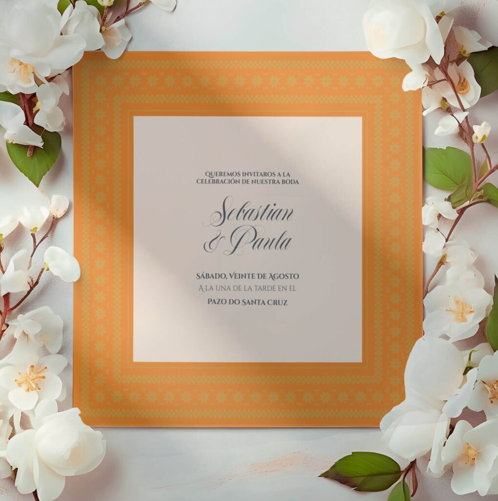 Invitaciones de boda personal y acabados premium