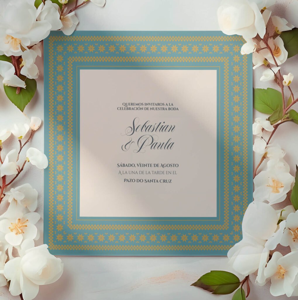Invitaciones de boda personal y acabados premium