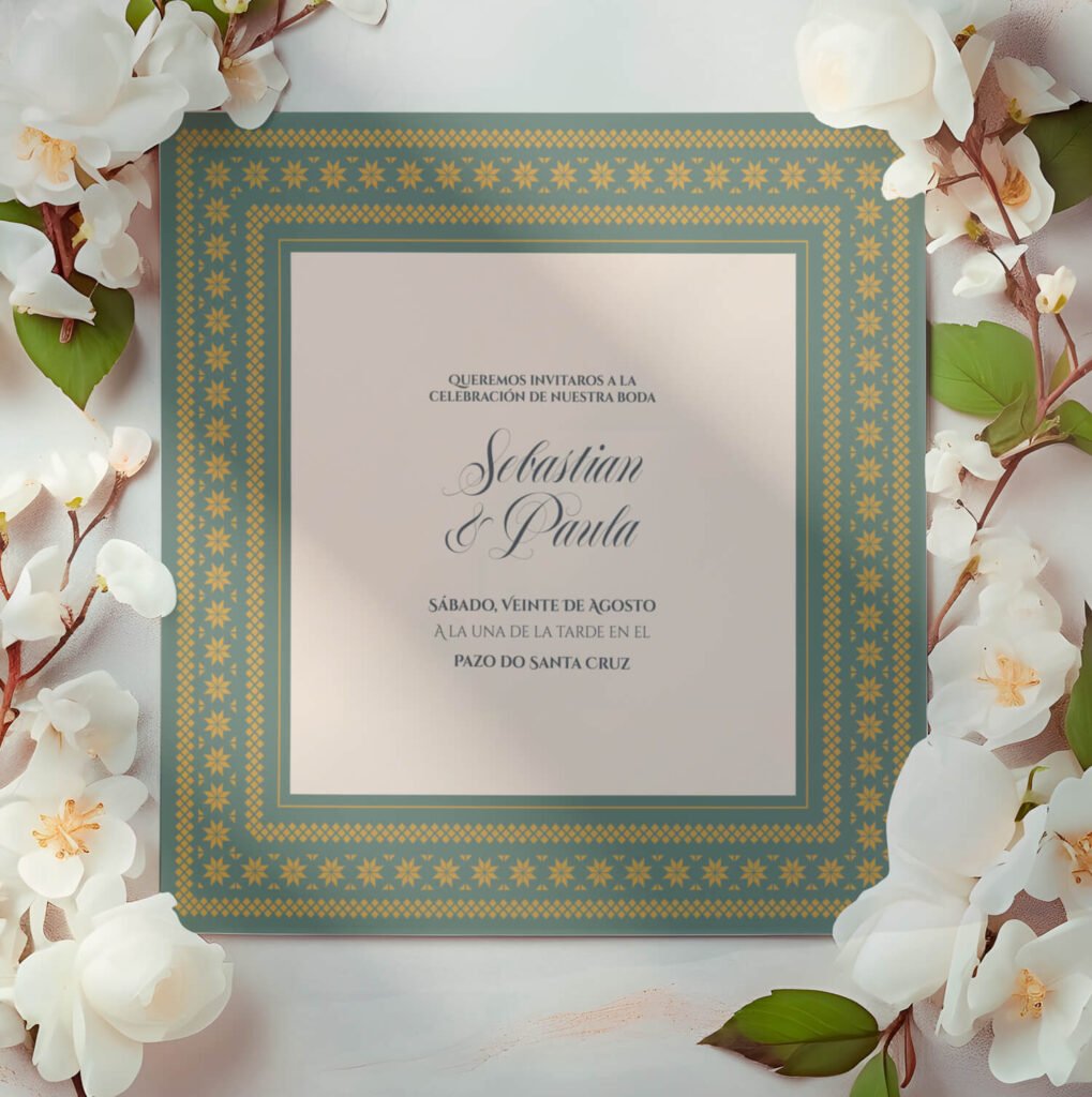 Invitaciones de boda personal y acabados premium