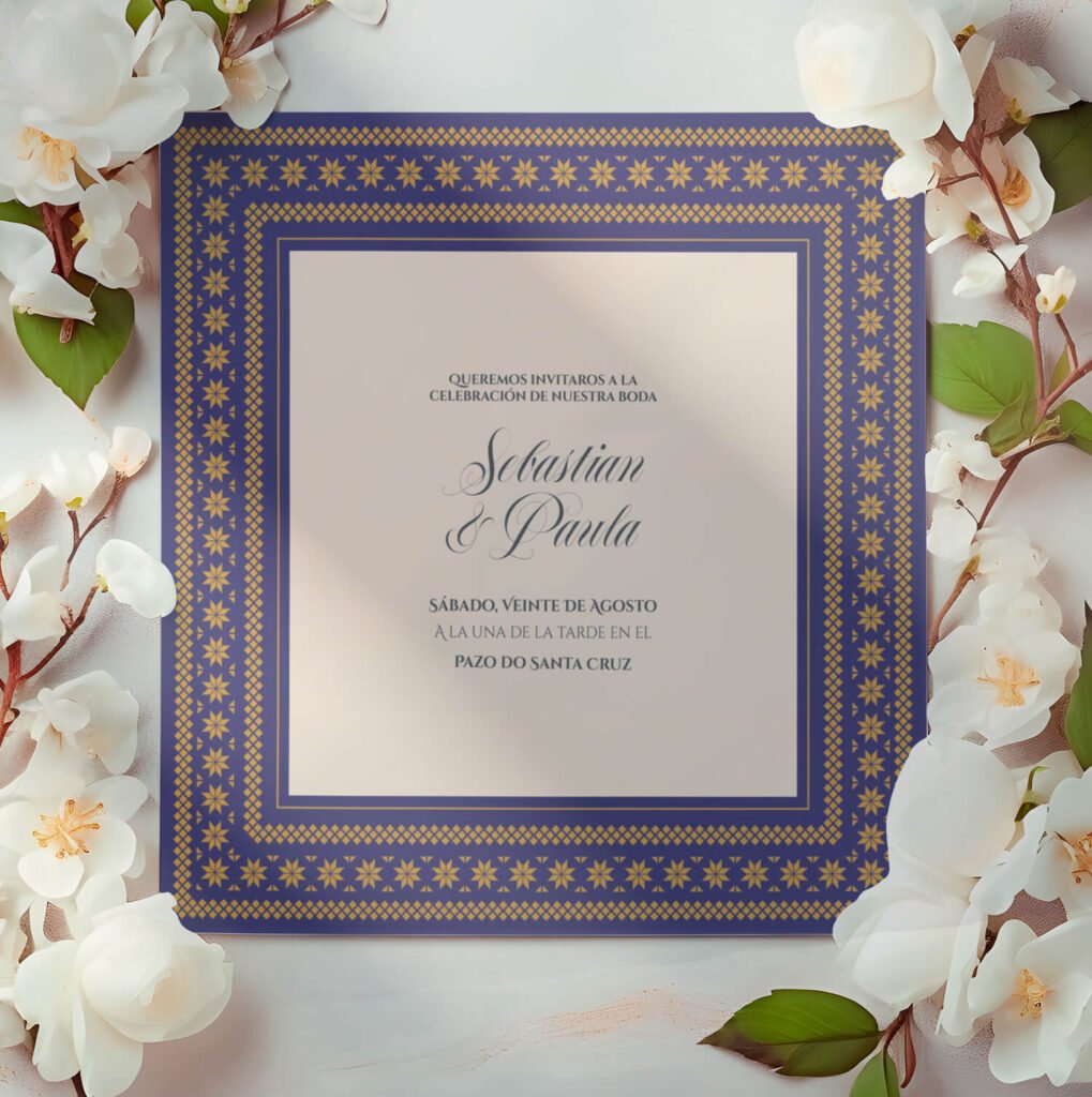 Invitaciones de boda personal y acabados premium