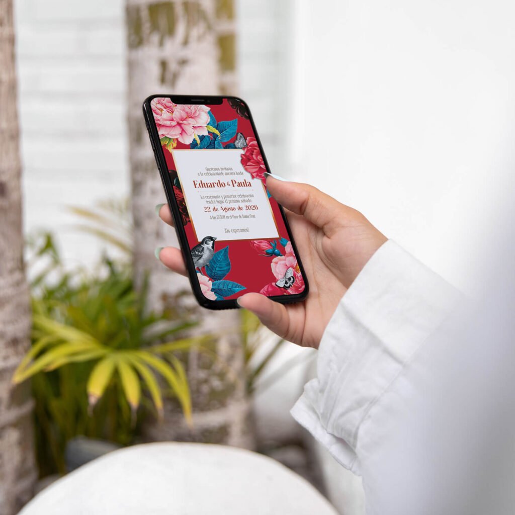Invitaciones de boda personalizadas con diseño artesanal y acabados premium