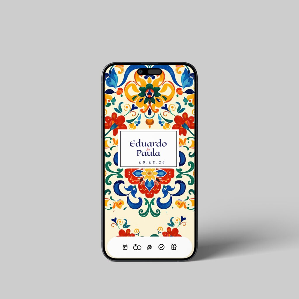 Invitaciones de boda personalizadas con diseño artesanal y acabados premium