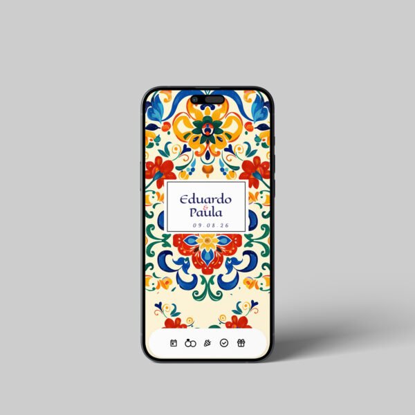 Invitaciones de boda personalizadas con diseño artesanal y acabados premium