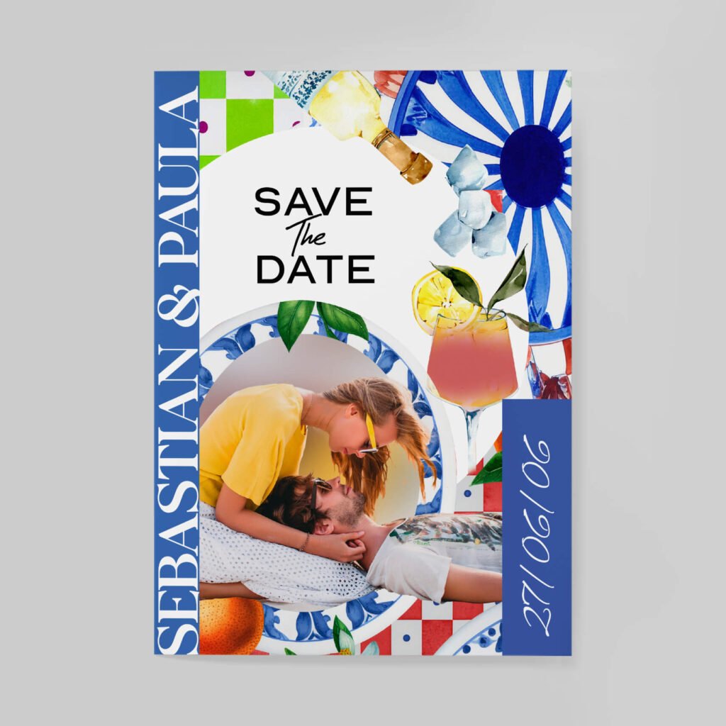 Invitaciones de boda personalizadas con diseño artesanal y acabados premium