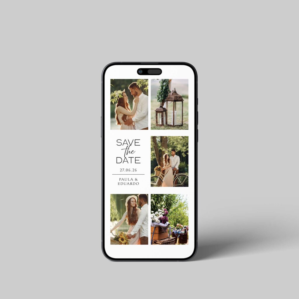 Invitaciones de boda personalizadas con diseño artesanal y acabados premium